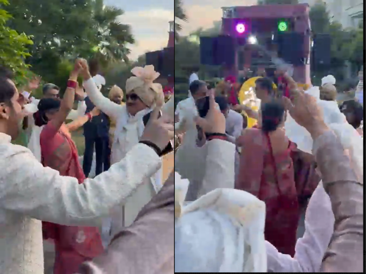 Ajit Pawar Dances In Bollywood Songs