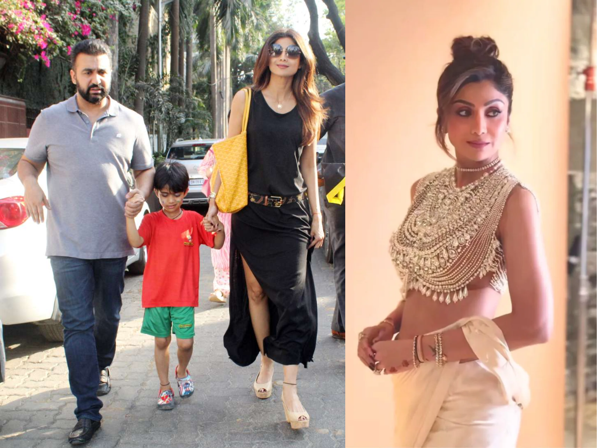 Shilpa and Raj On Court Hearing