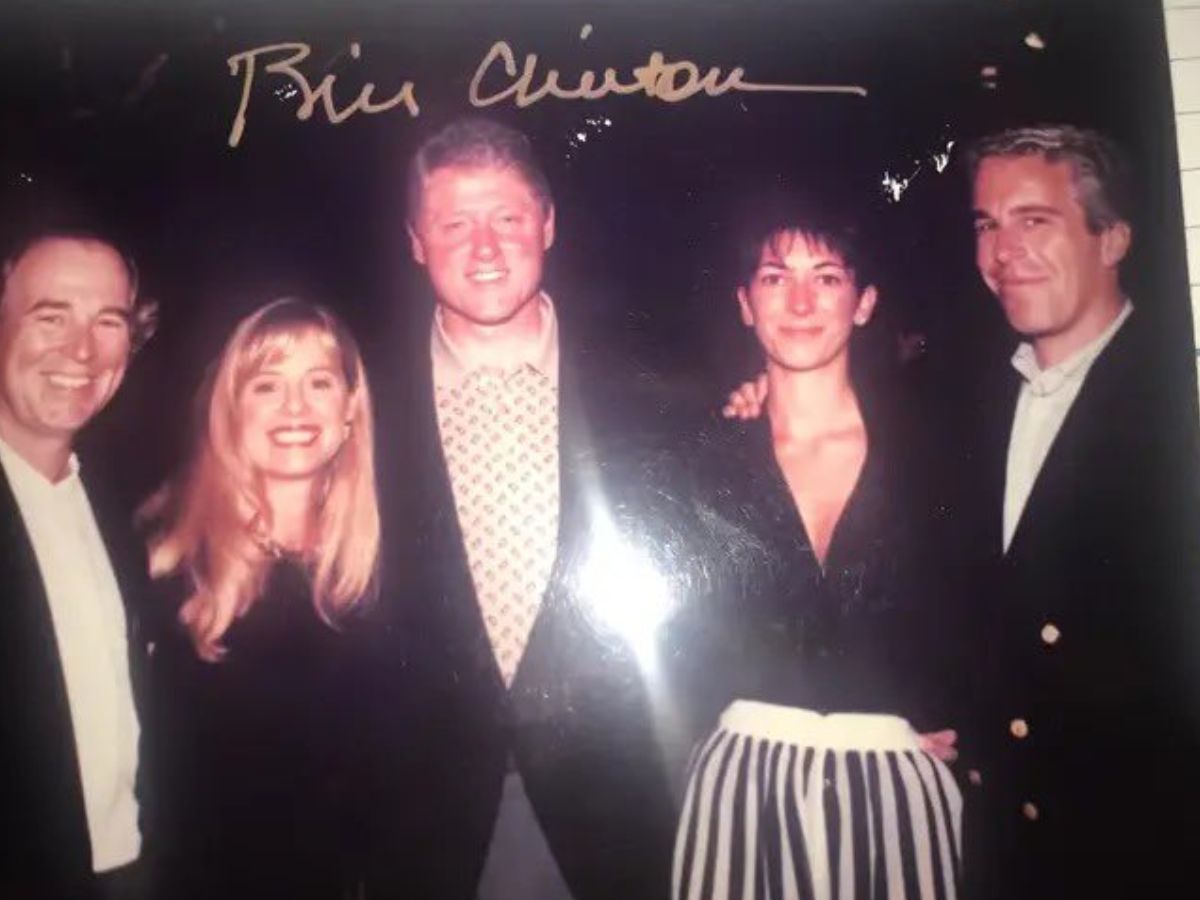 Bill Clinton & Ghislaine Maxwell