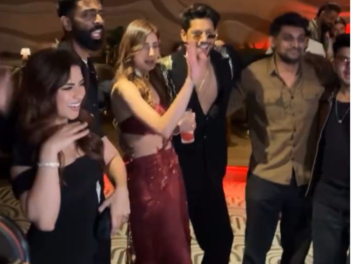 Contestant Vibing At Farhana Bhatt Party