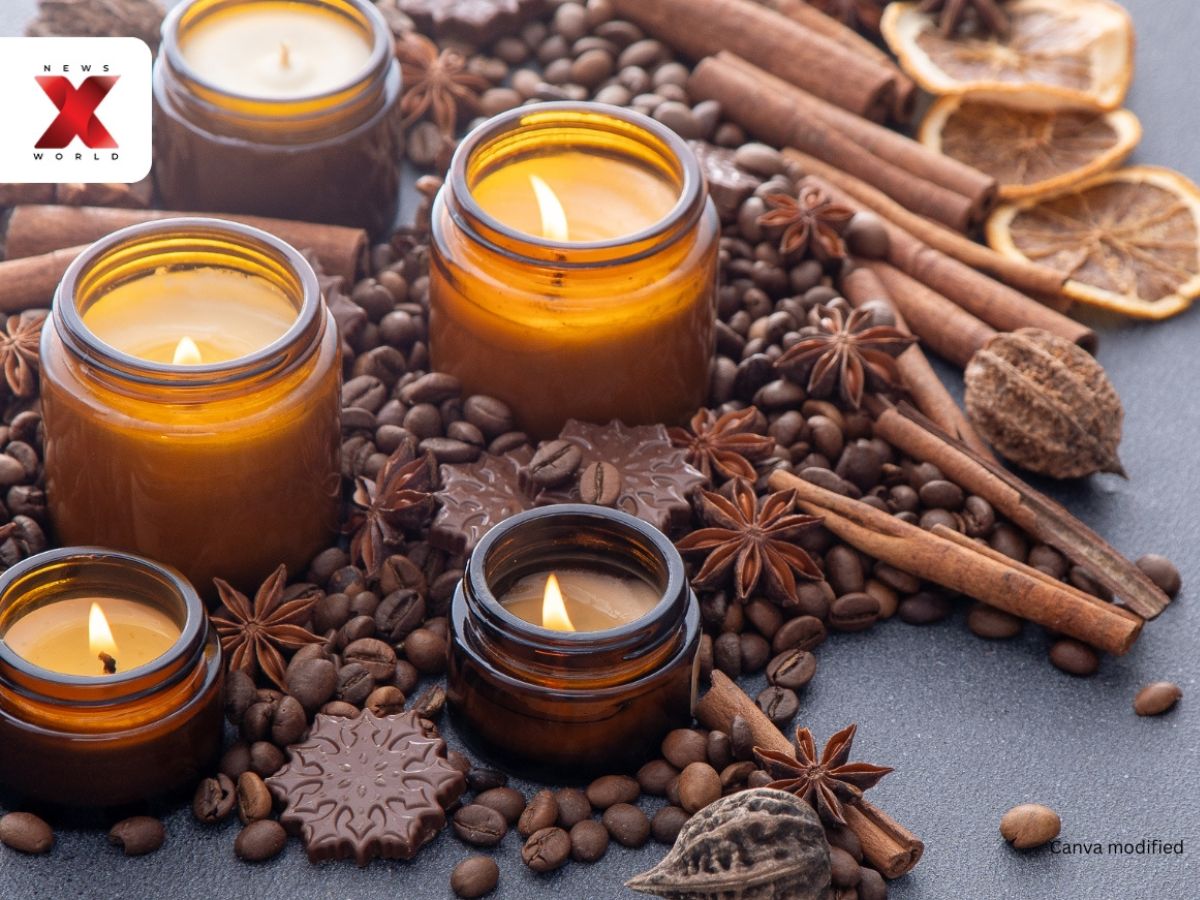Spiced Candles And Natural Elements Come Together To Fill Space With Warmth, Aroma And Festive Calm