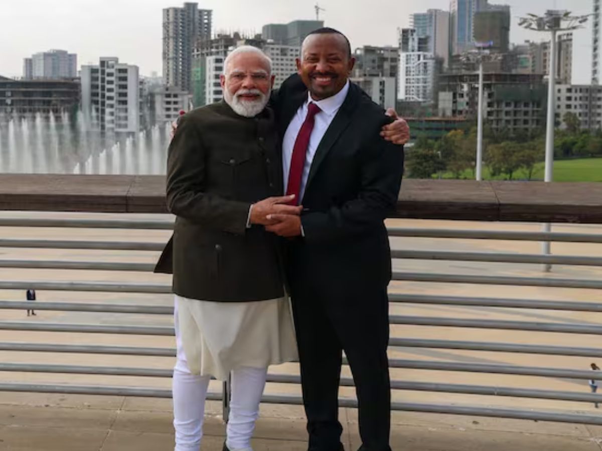 PM Narendra Modi Meets Ethiopian Counterpart Abiy Ahmed Ali