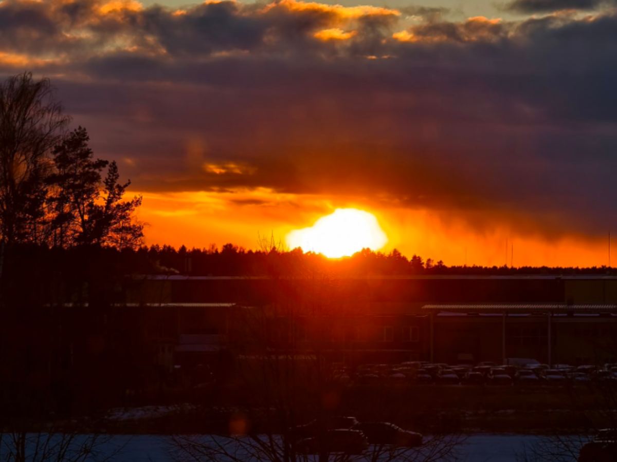 Final Sunset 2025, Latvia (Image: X/ FakeJesusIsBACK)