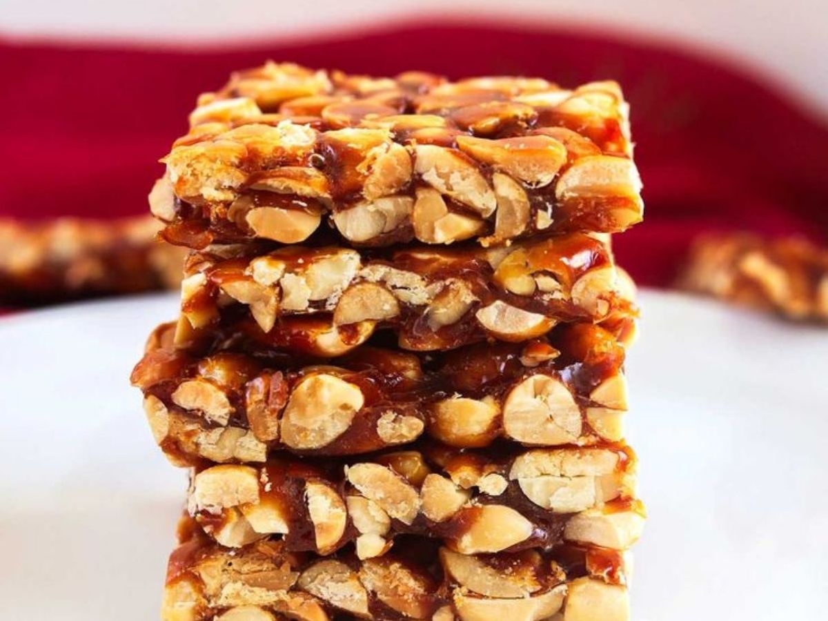 Peanut Chikki or Roasted Peanuts