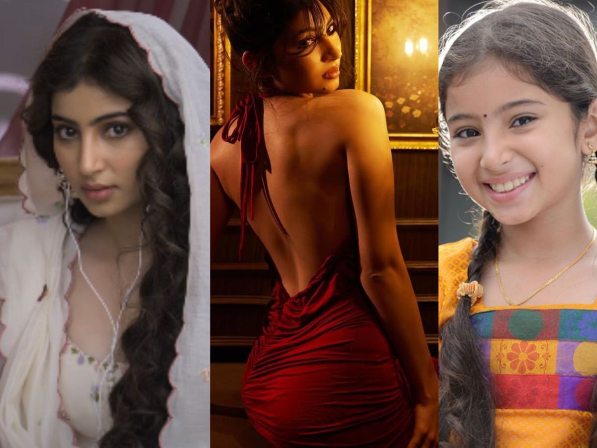 Sara Arjun Viral Red Dress Look