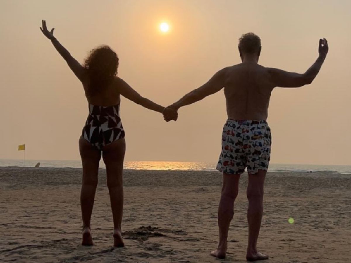 Kabir Bedi Latest Beach Pics