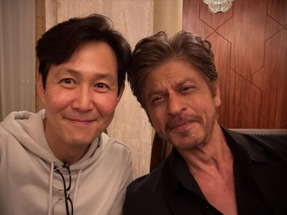 SRK with Squid Game Star Lee Jung-jae