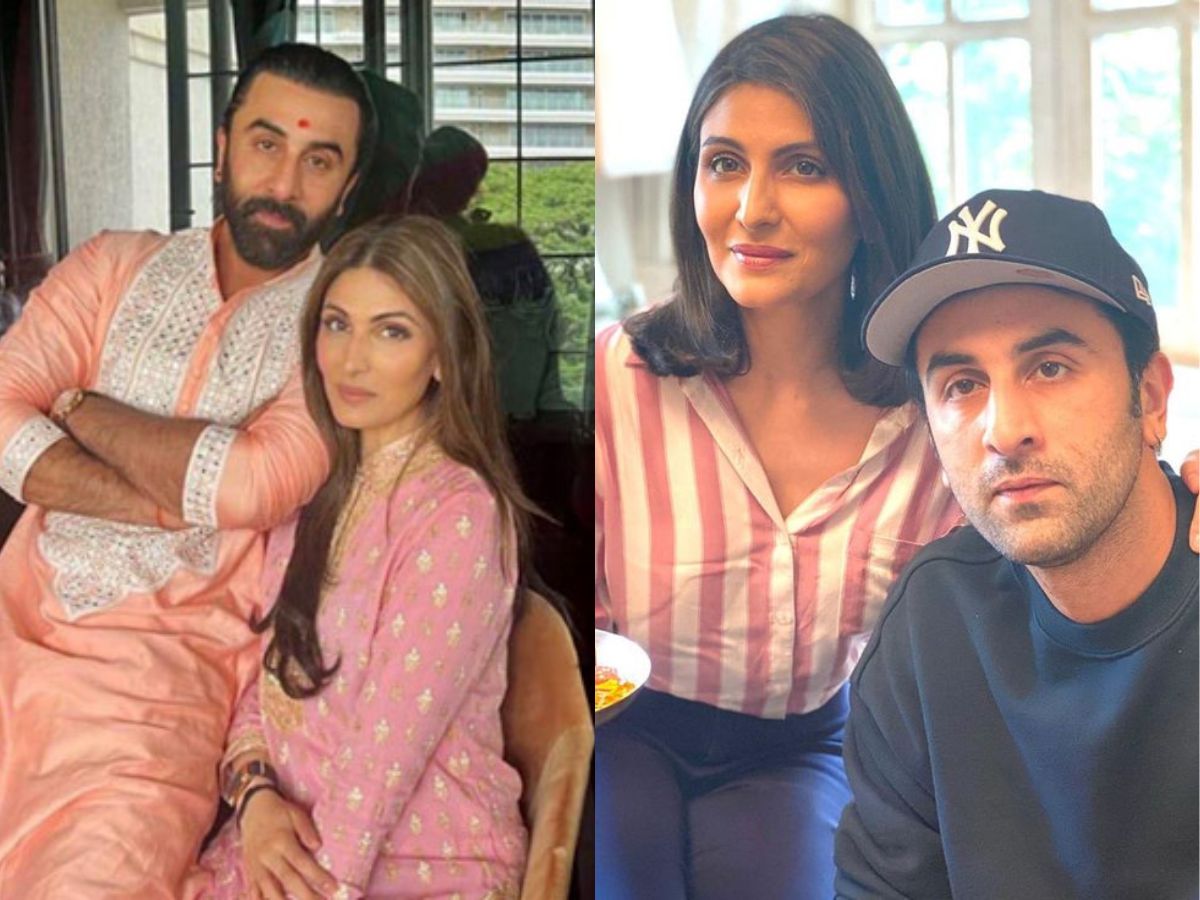 Ranbir Kapoor and Riddhima Kapoor Sahni