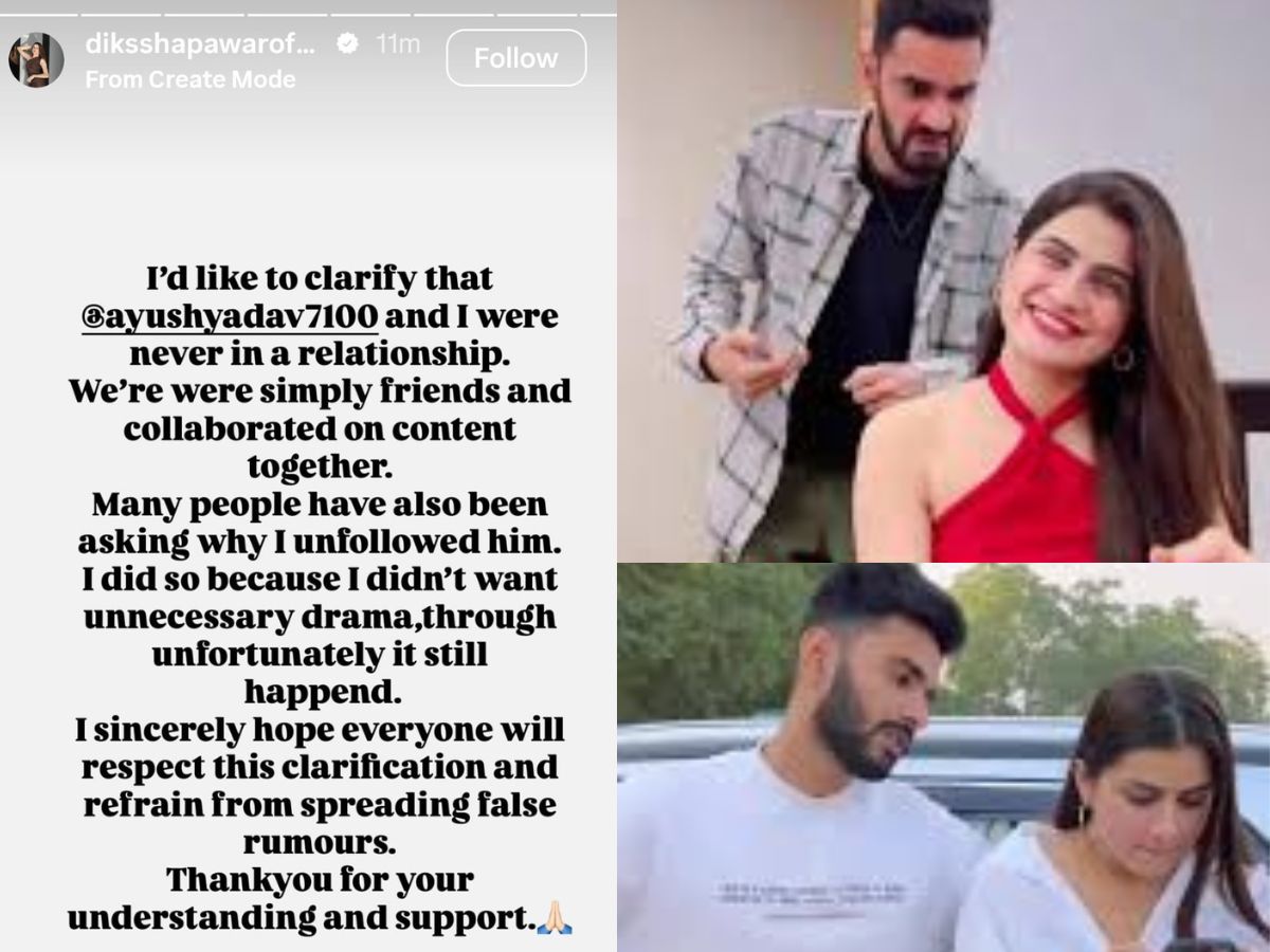 Relationship Rumours with Ayush Yadav Debunked