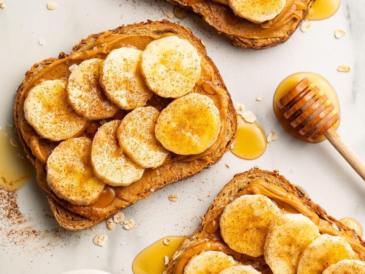 Banana with Peanut Butter