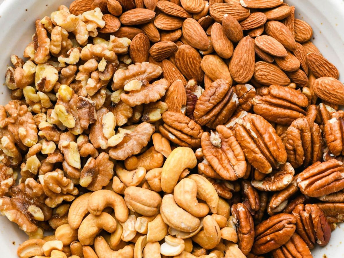 Almonds and Walnuts