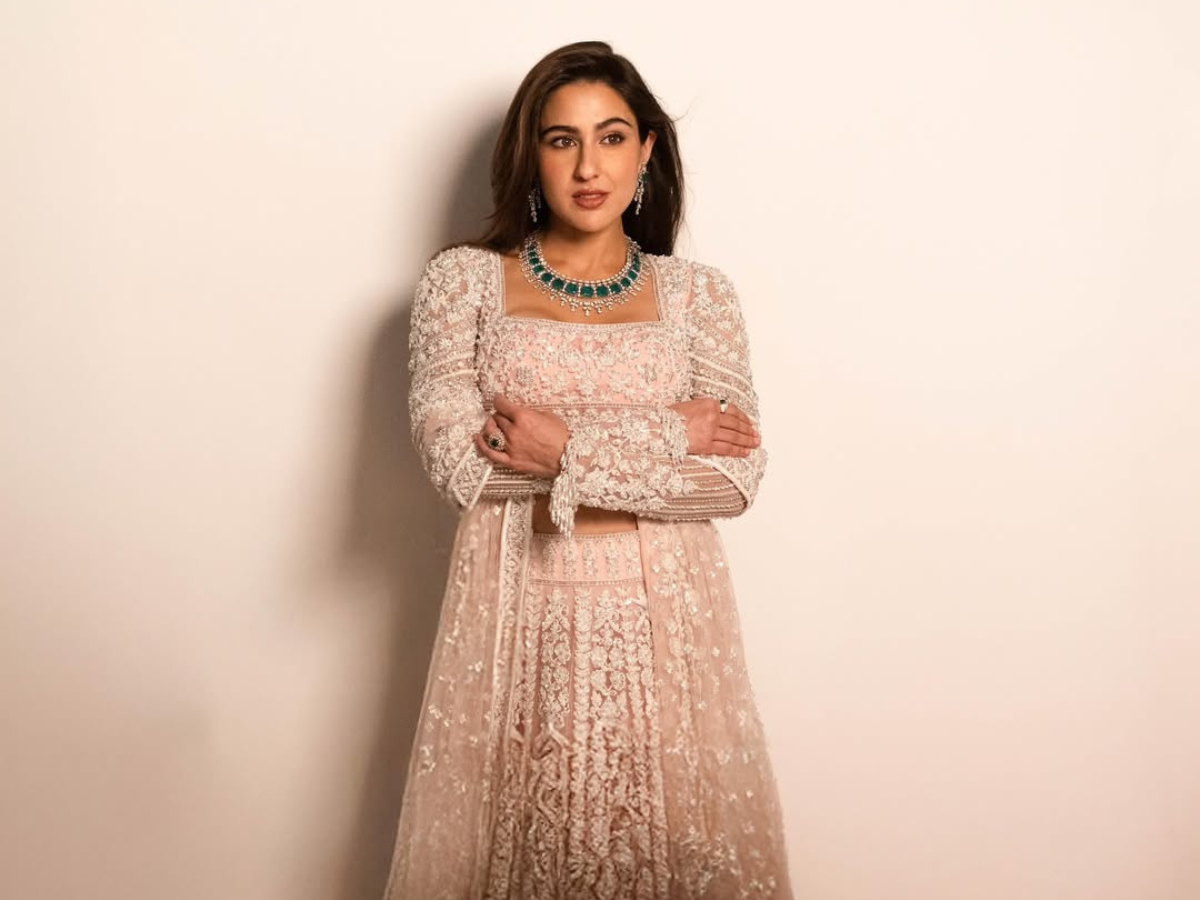 Sara Ali Khan’s Soft Royal Pink