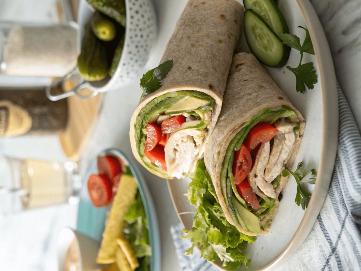 Turkey and Avocado Wrap