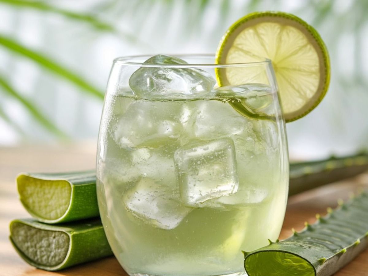 Aloe Vera Lemon Detox Drink