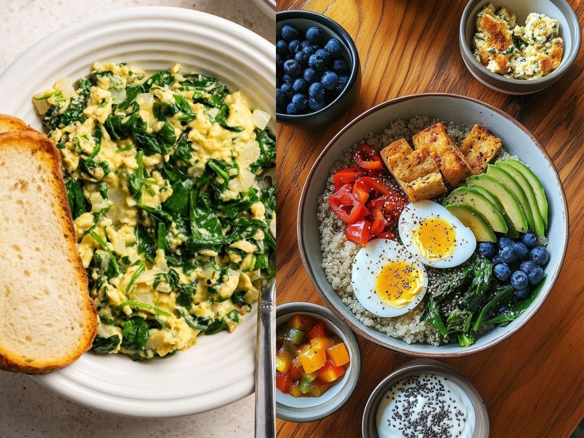 Egg and Spinach Power Bowl