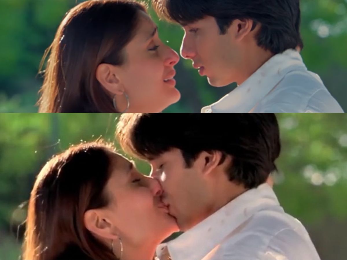 Kareena Kapoor and Shahid Kapoor in Jab We Met