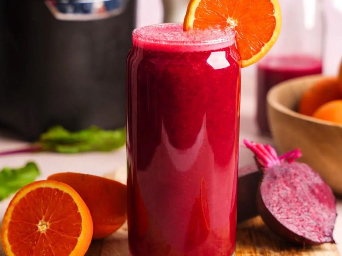 Beetroot Orange Detox Juice