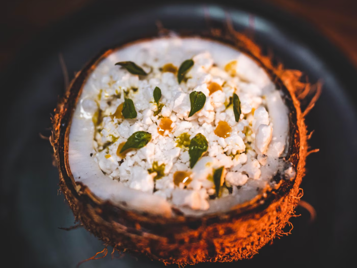 Coconut Milk Sweet Pongal