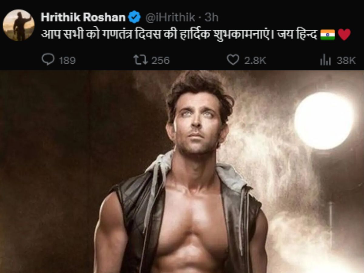 Hrithik Roshan Republic Day 2026 Post