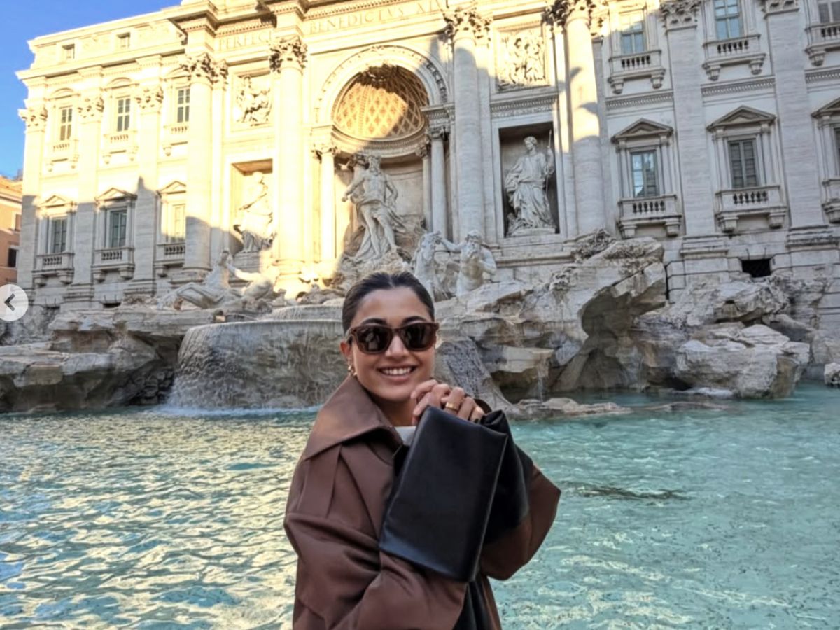 Rashmika Mandanna rings in New Year 2026 with a scenic getaway to Rome