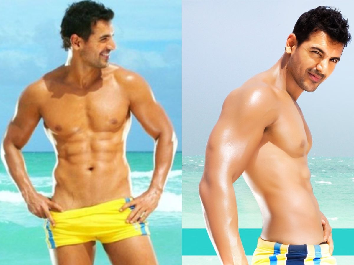 The "Yellow Trunks" Look (Dostana)