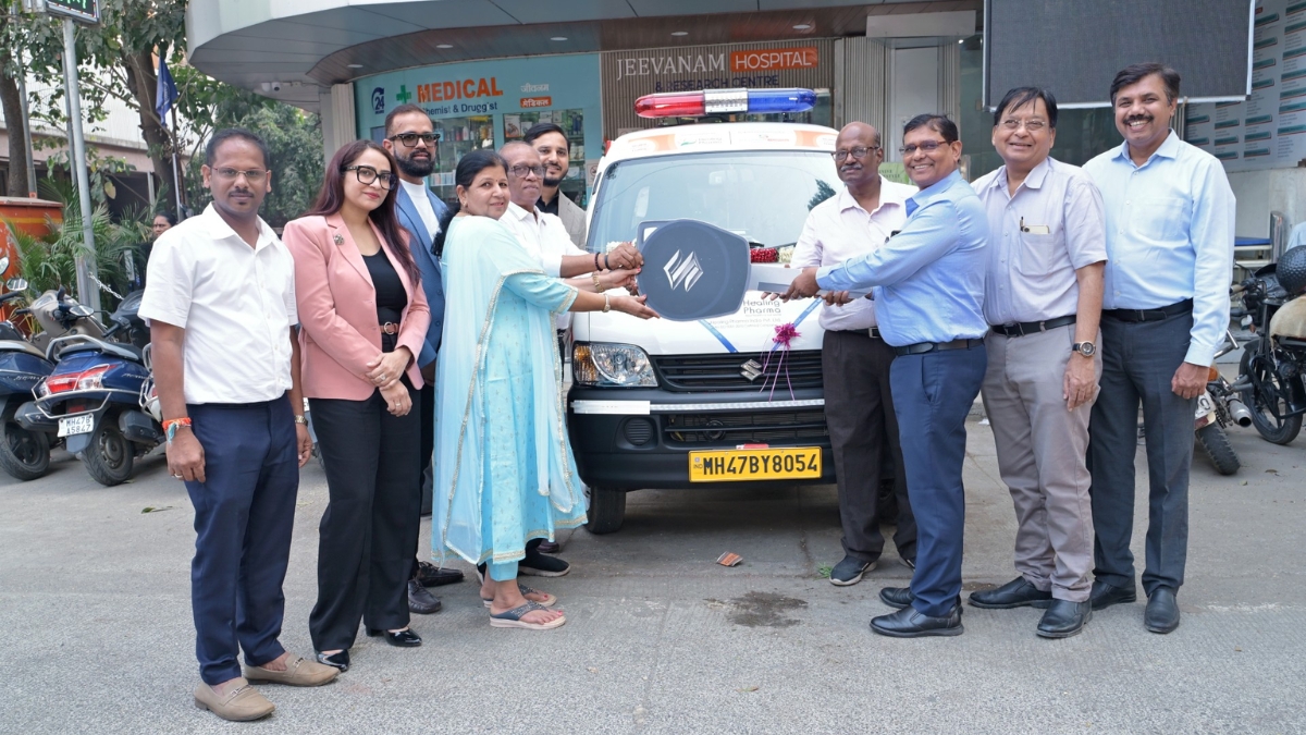 Healing Pharma Strengthens Its Lifesaving Mission with Another CSR Ambulance Donation in Mumbai