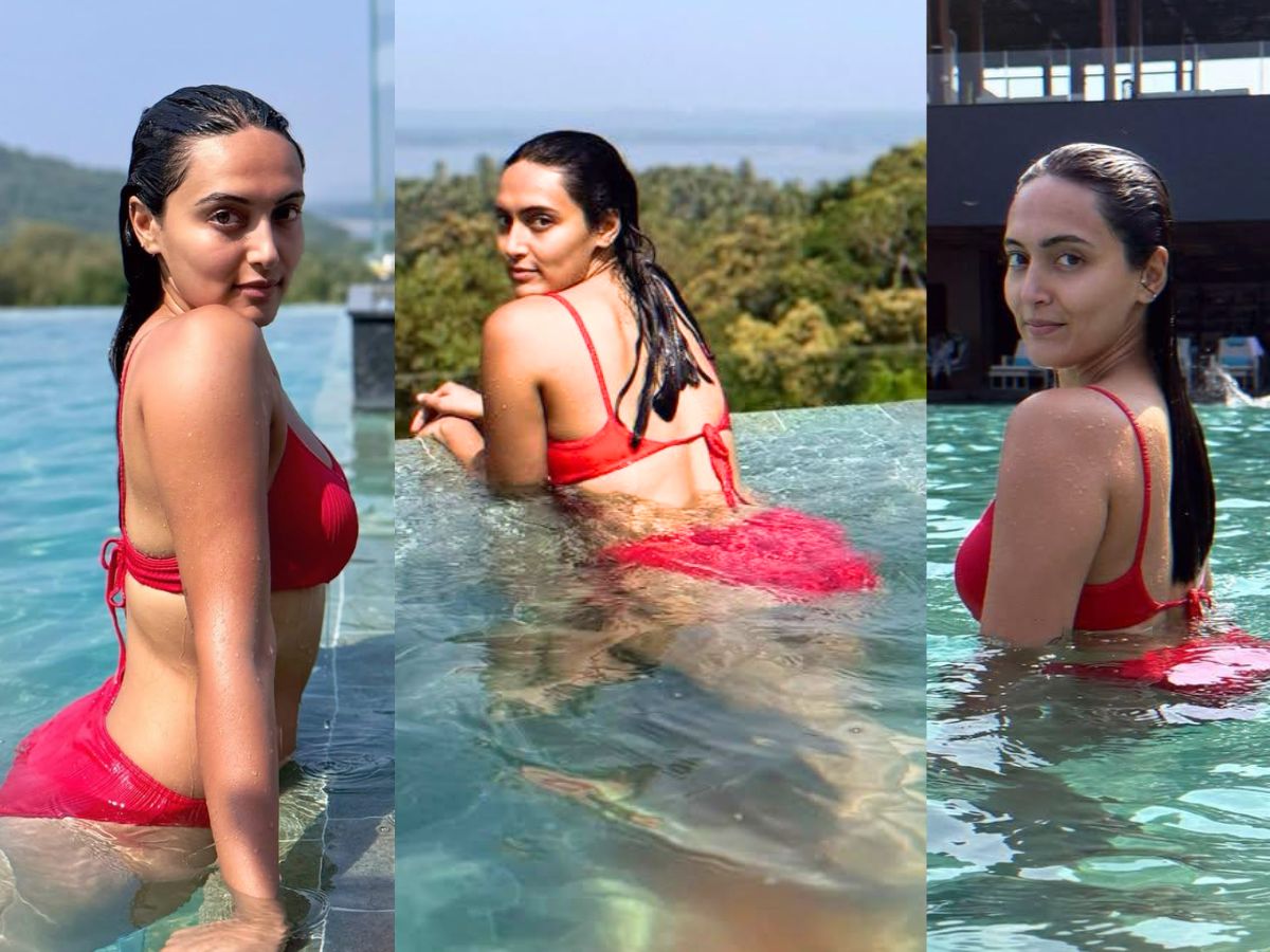 Fiery Red Bikini
