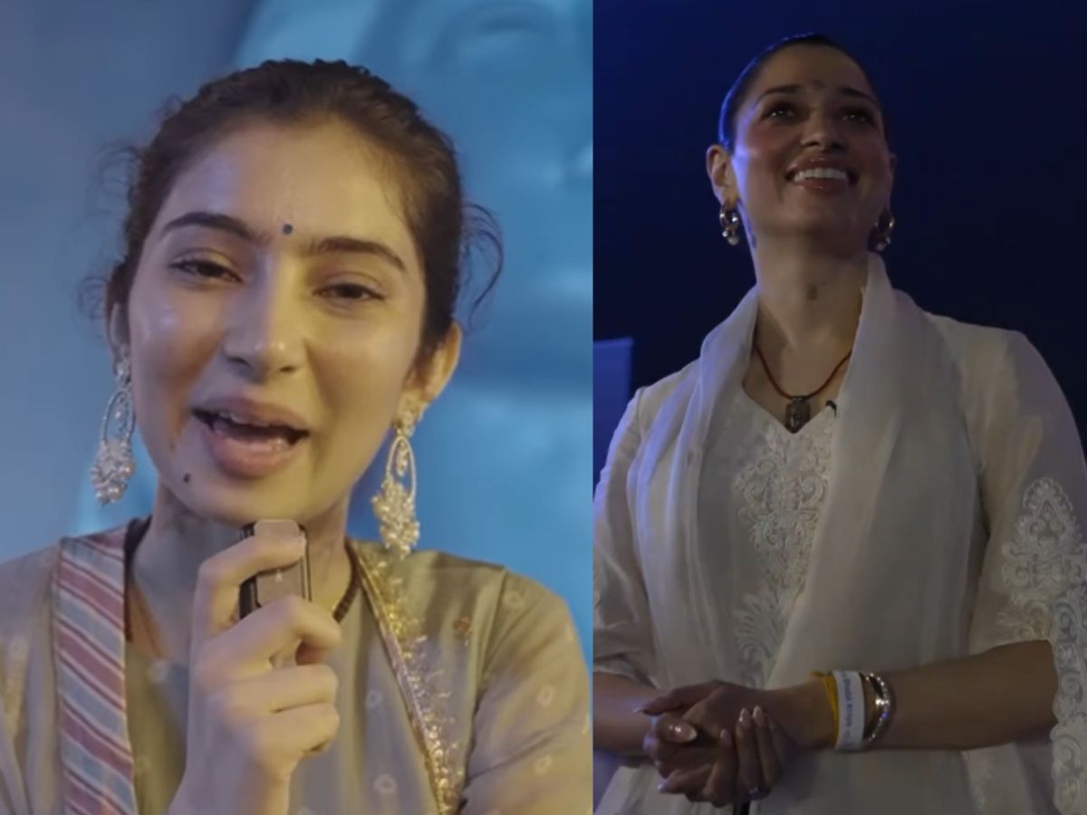 Sara Arjun Soaks In The Divine Vibes