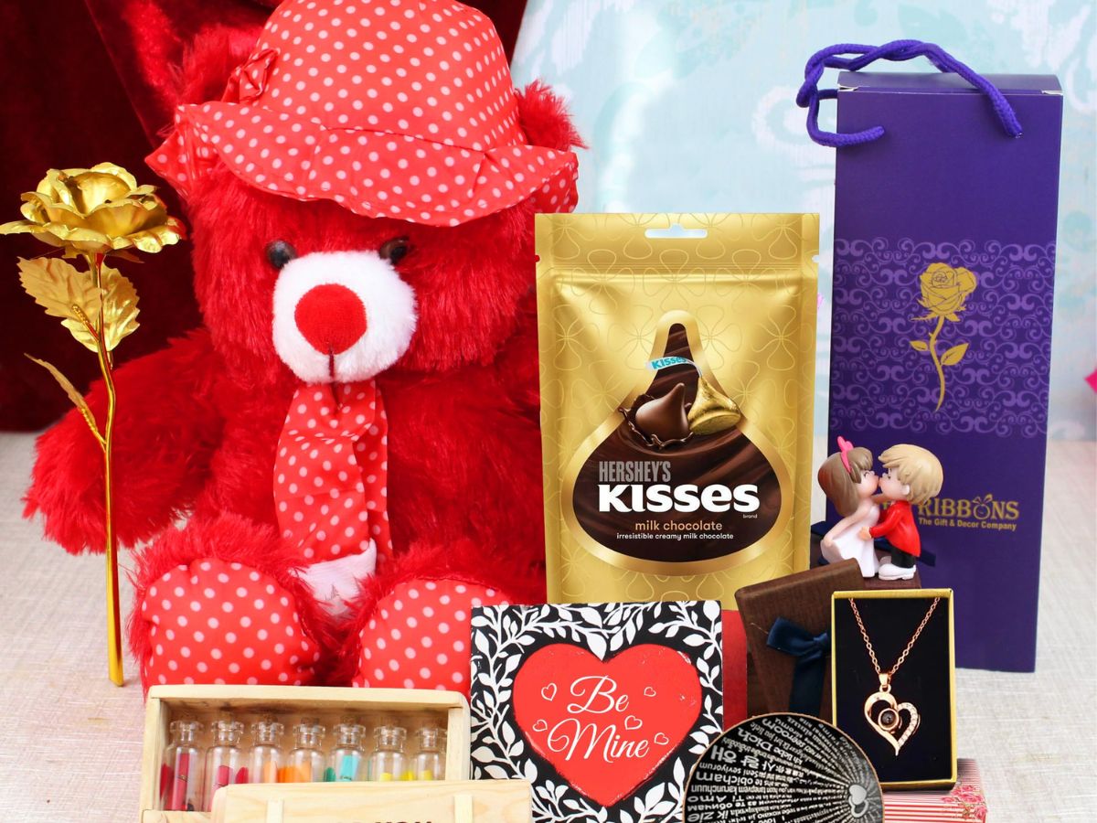 Teddy and Chocolate Gift Combo