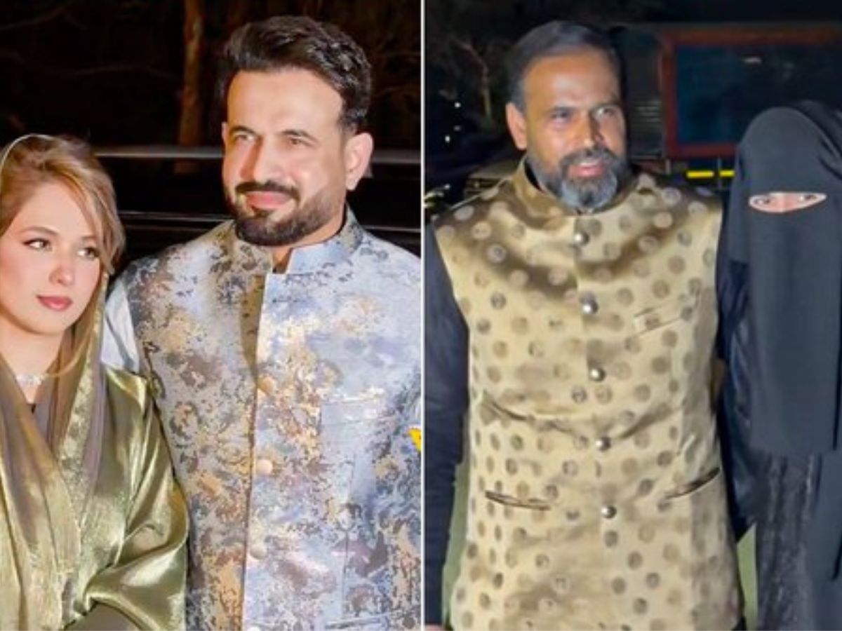 Irfan Pathan & Wife