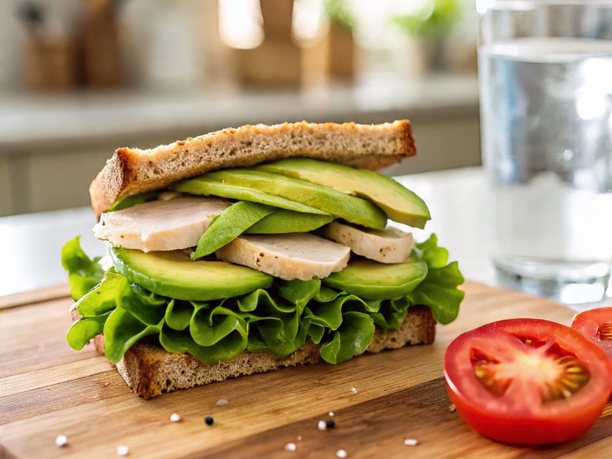 Chicken & Avocado Whole Wheat Sandwich