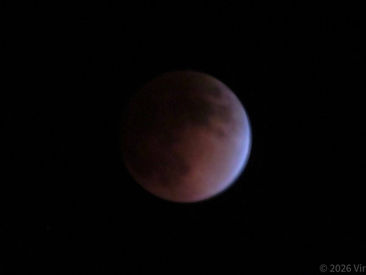 Total Lunar Eclipse 3 Mar 2026 Ewa Beach, Hawaii