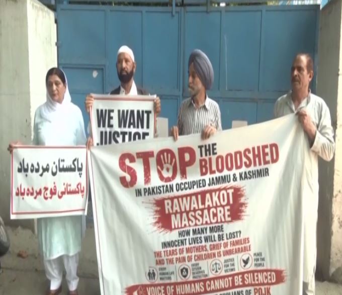 Indian activist slams Pakistani Army for crackdown on innocent civilians in PoJK; demands justice