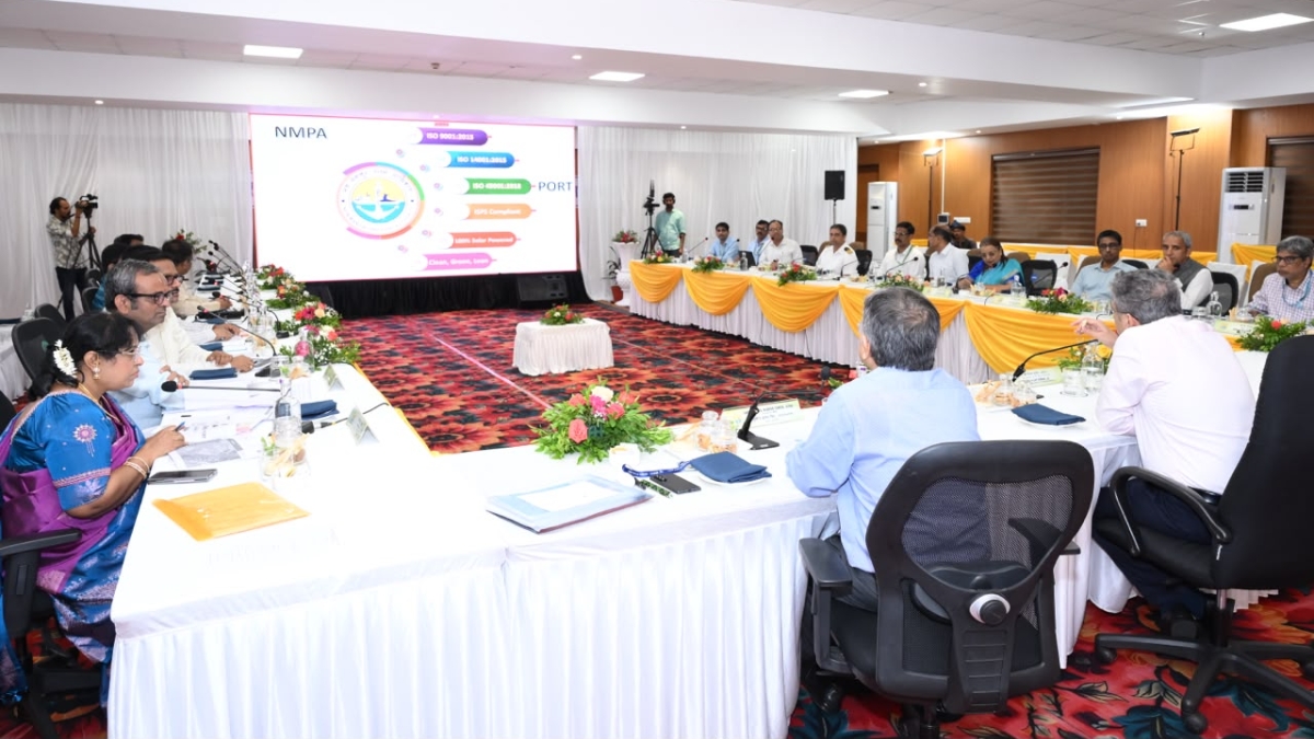 Secretary, Ministry of Ports, Shipping and Waterways Visits New Mangalore Port Authority; Reviews Operations and Launches Key Development Initiatives