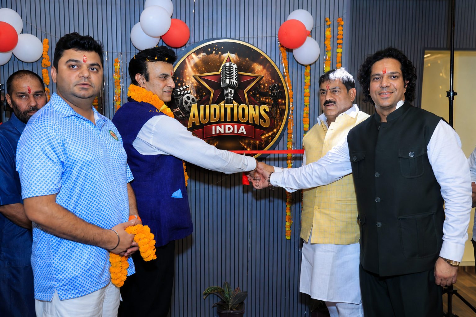 Auditions India's Grand Launch Party Held in New Delhi