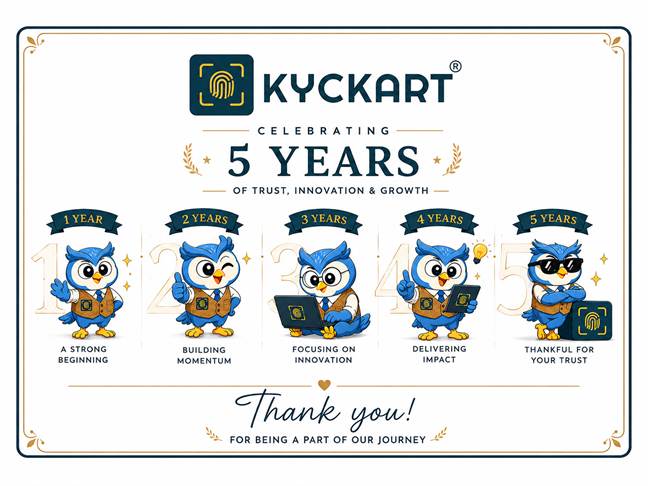 kyckart-marks-five-years-as-government-funded-and-licensed-verification-infrastructure-for-indian-bfsi KYCKART Marks Five Years as Government Funded and Licensed Verification Infrastructure for Indian BFSI