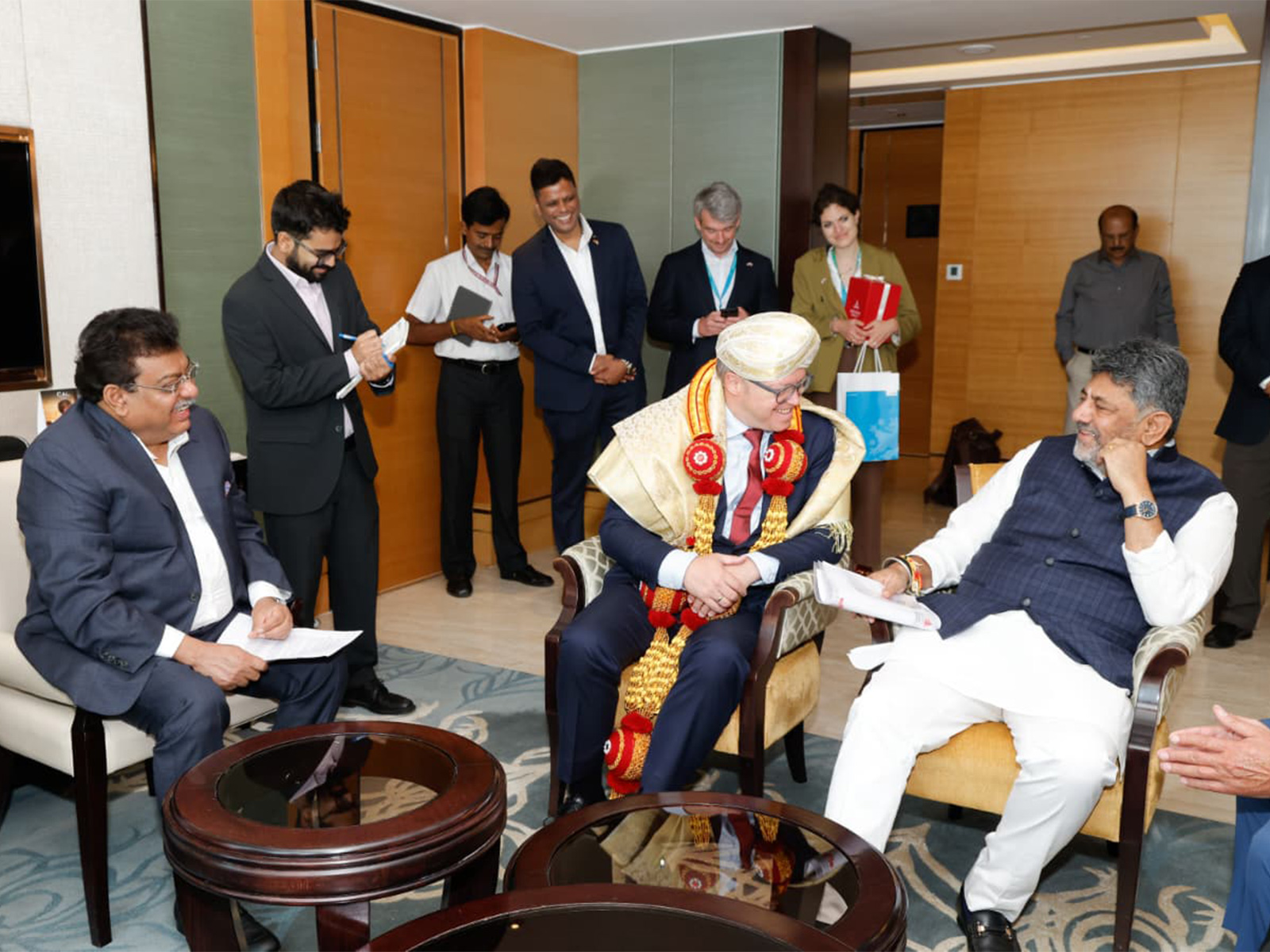 Karnataka strengthens Europe investment ties as CM Shivakumar meets German Thuringia delegation, EU envoy