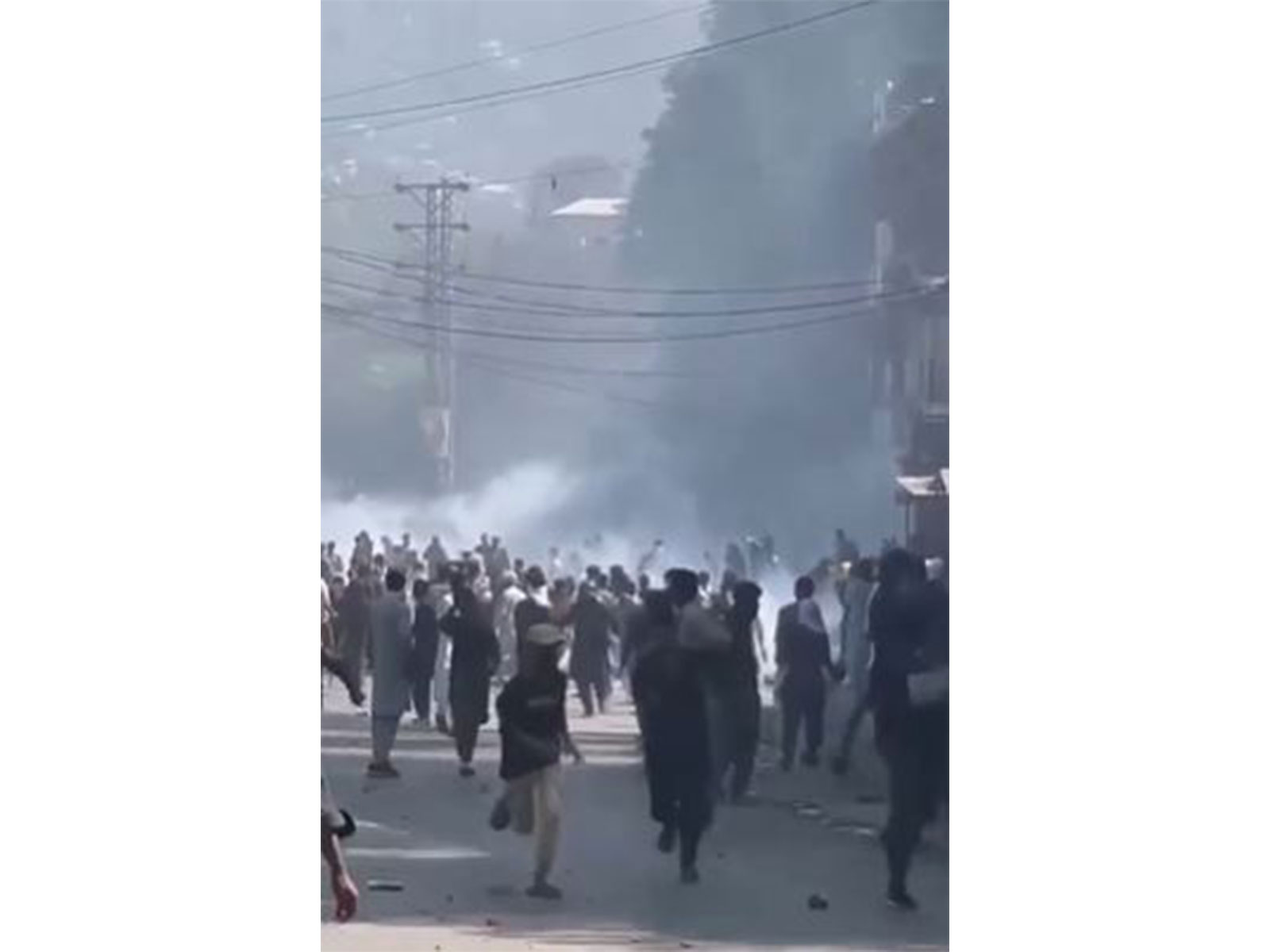 Tensions flare up in PoJK as Pakistani forces shell tear gas on protestors