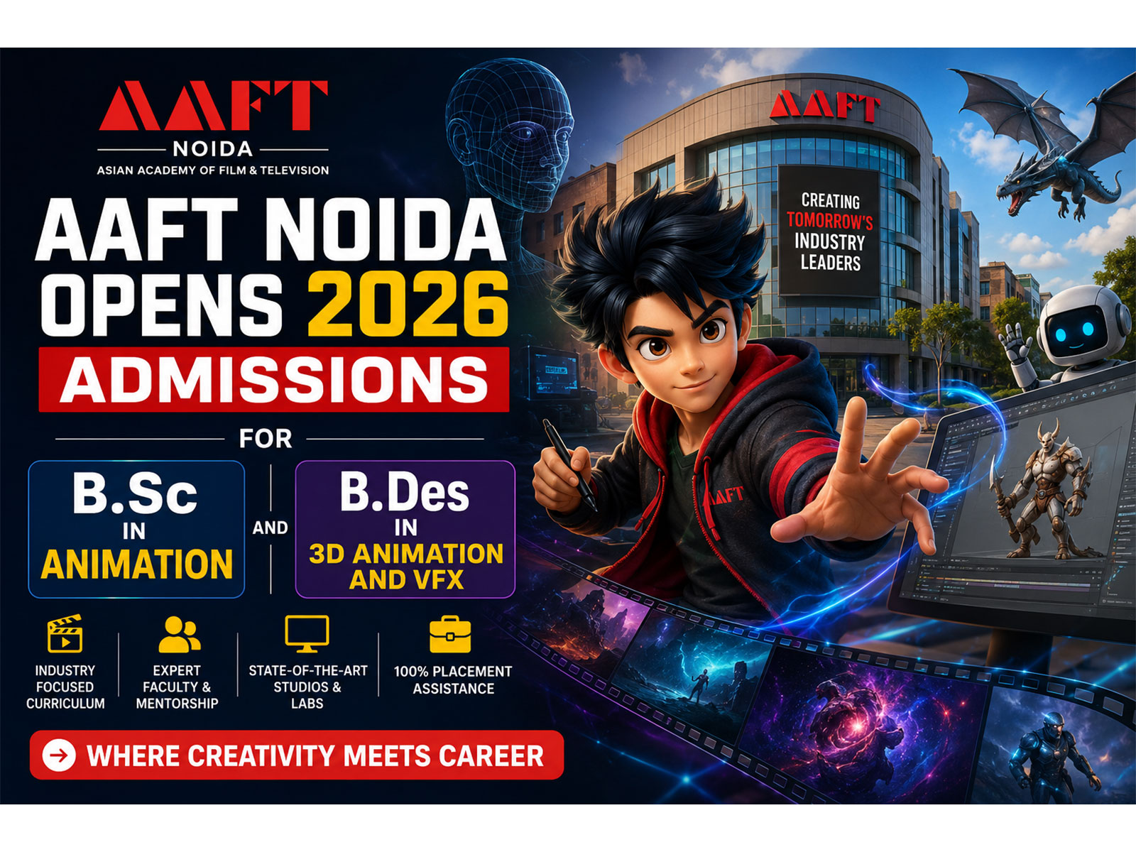 aaft-noida-opens-2026-admissions-for-bsc-in-animation-and-bdes-in-3d-animation-and-vfx20260725174609 AAFT Noida Opens 2026 Admissions for B.Sc in Animation and B.Des in 3D Animation and VFX