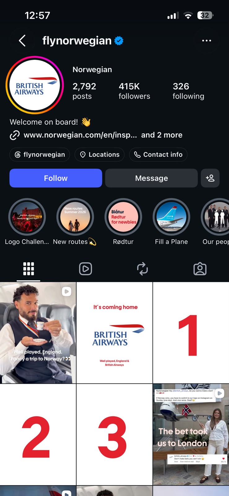 FIFA World Cup 2026: Norwegian Air changes Instagram logo to British Airways after WC exit