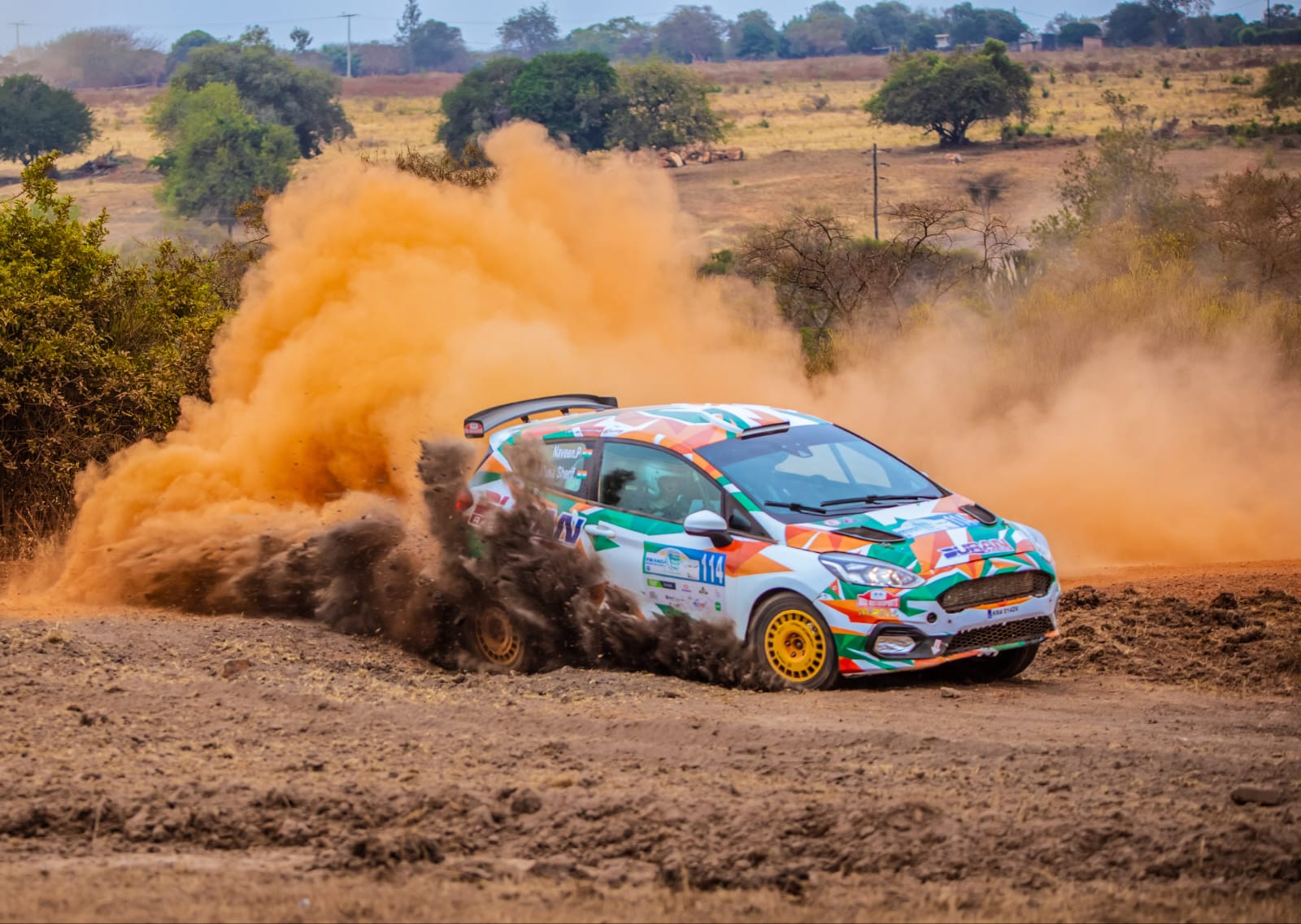 Naveen Puligilla and Musa Sherif storm to ARC3 victory in Rwanda Rally