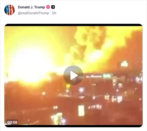 i-voted-for-this-trump-shares-boom-post-following-us-strikes-on-iran20260708135551 "I voted for this": Trump shares "Boom" post following US strikes on Iran