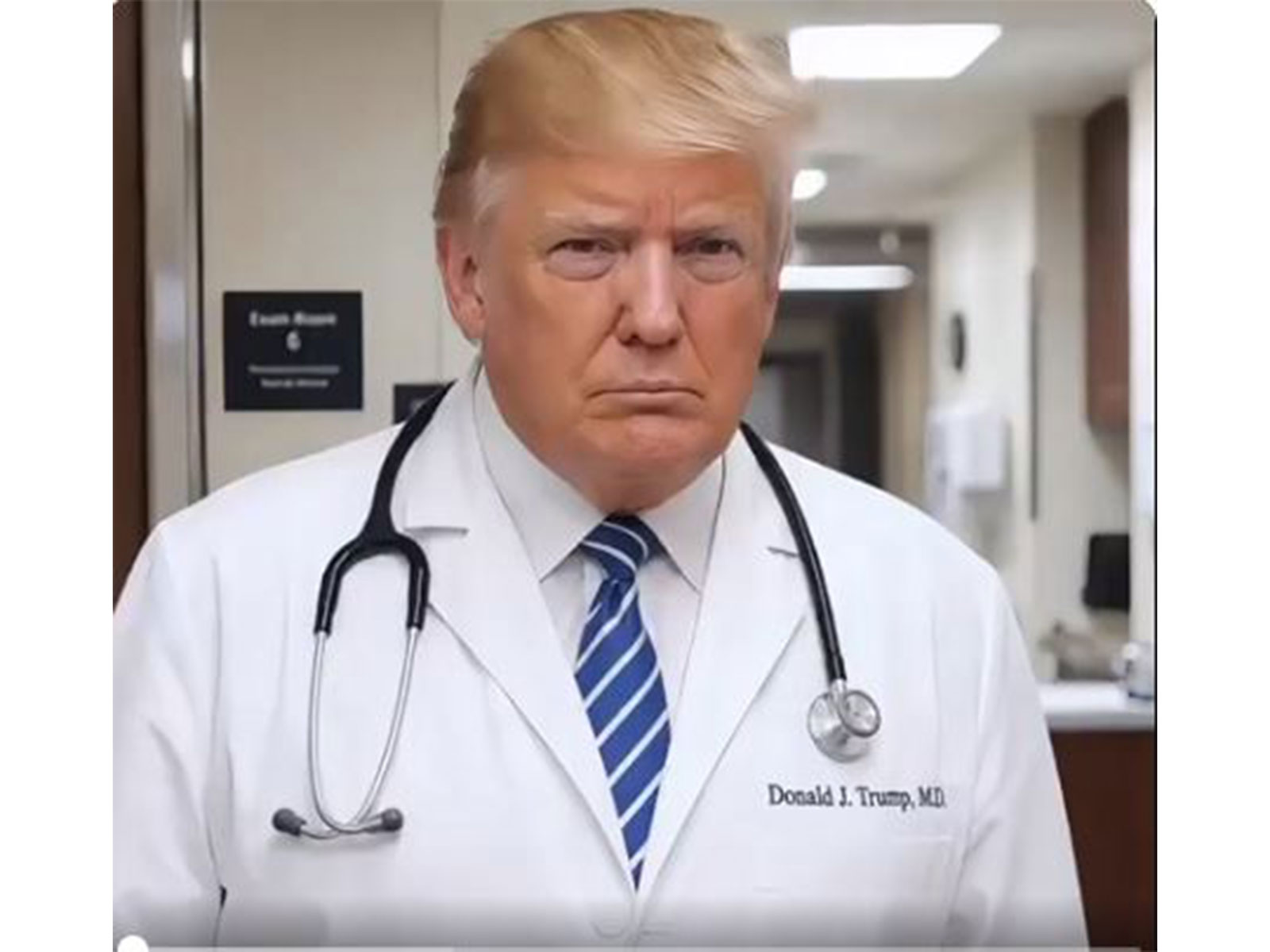 "Turn off fake news, have a Diet Coke": Donald Trump turns "Dr. Trump" in viral AI video prescribing cure for "TDS"