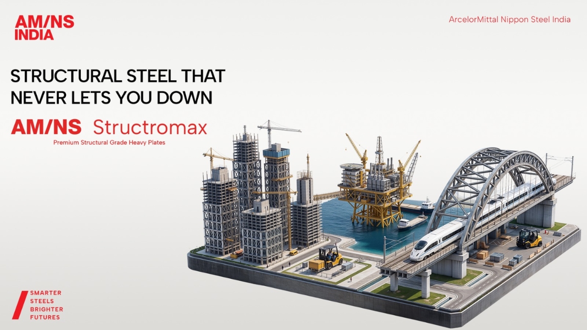 AM/NS India Strengthens Domestic Steel Capabilities with New STRUCTROMAX and WELDSTAR Brands