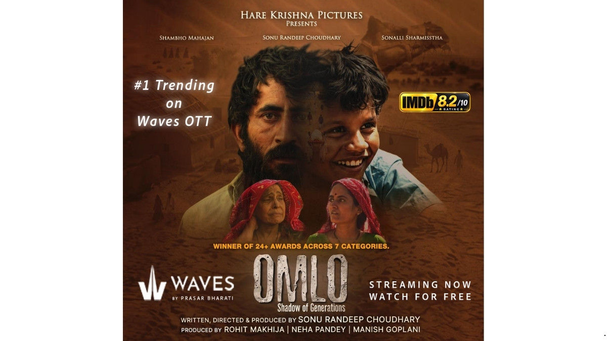 Rajasthani Film ‘Omlo’ Emerges as the No. 1 Trending Film on Waves OTT, Reaches Audiences in Over 120 Countries