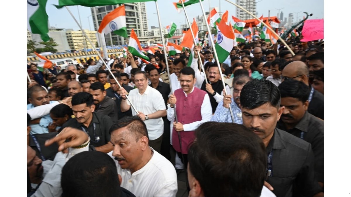 Tiranga Fest Turns Worli Promenade into a Sea of Tricolour as Mumbai’s Gen Z Comes Together in National Pride