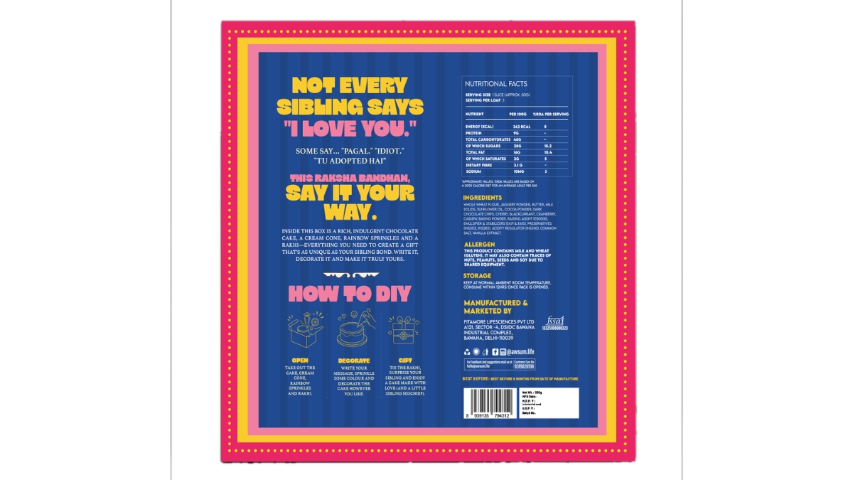 awsum-launches-rakhi-special-do-or-diy-cake-which-you-decorate-write-on-and-roast-your-sibling-with Awsum launches Rakhi Special DO or DIY Cake: Which you decorate, write on—and roast your sibling with