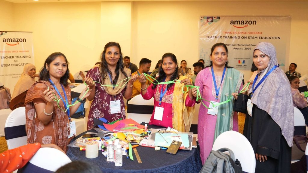 Empowering Teachers, Inspiring Future Innovators: Amazon Think Big Space Strengthens STEM Learning in Navi Mumbai