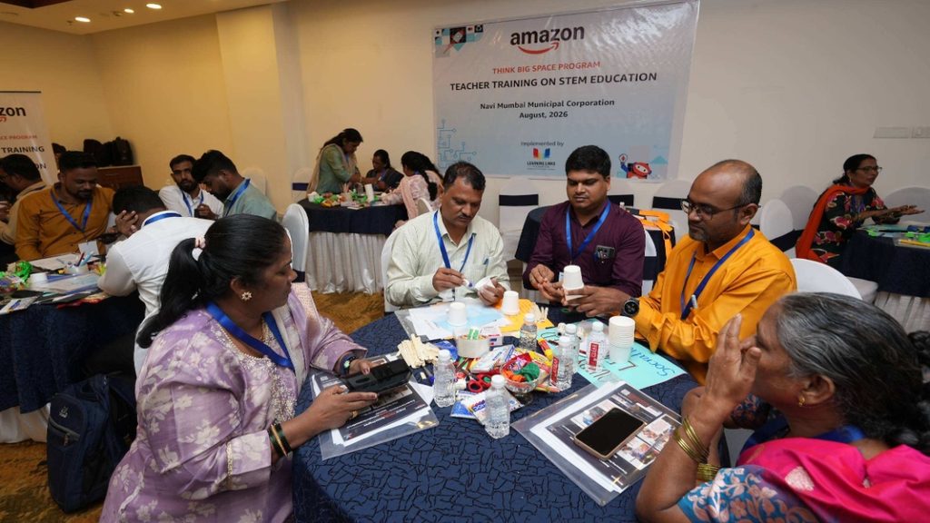 Empowering Teachers, Inspiring Future Innovators: Amazon Think Big Space Strengthens STEM Learning in Navi Mumbai
