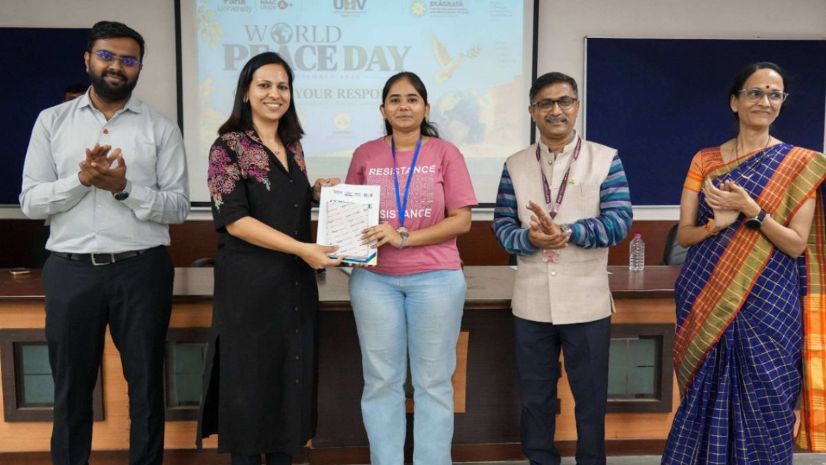 Parul University Marks World Peace Day with ‘Choose Your Response’ Initiative, Engaging 5,000 Students in Conscious Decision-Making